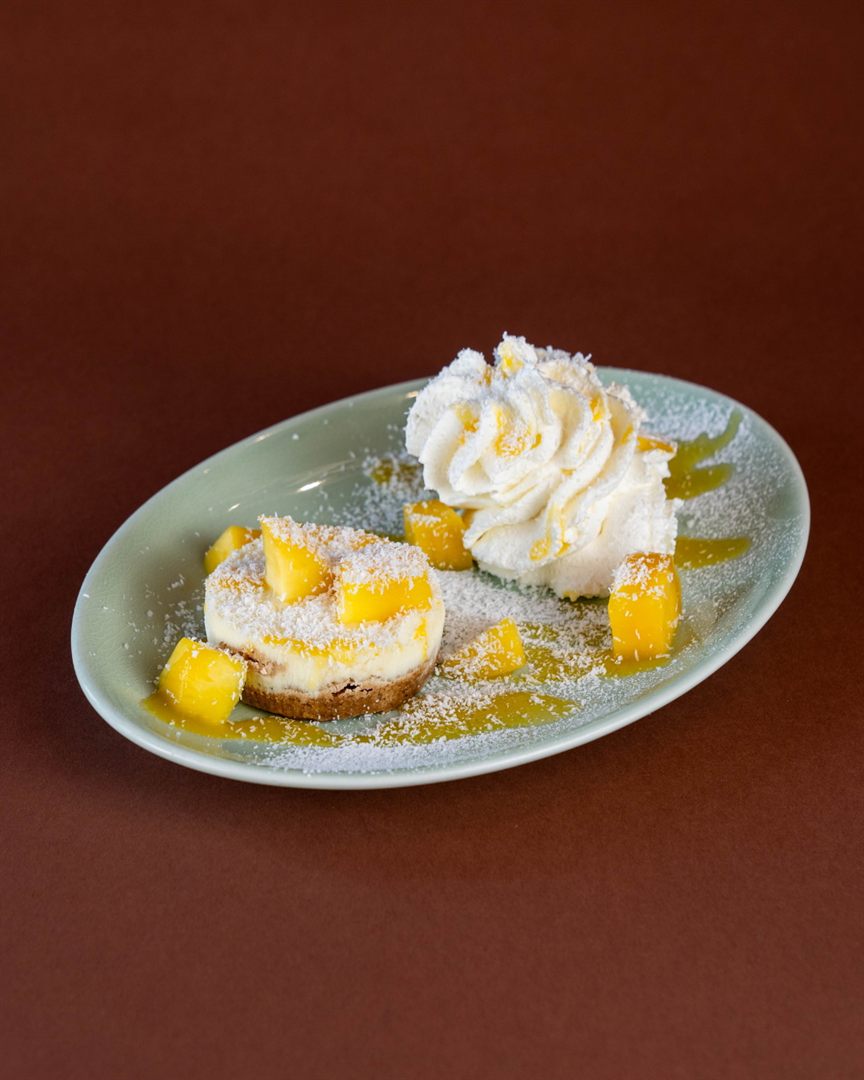 Cheesecake mangue