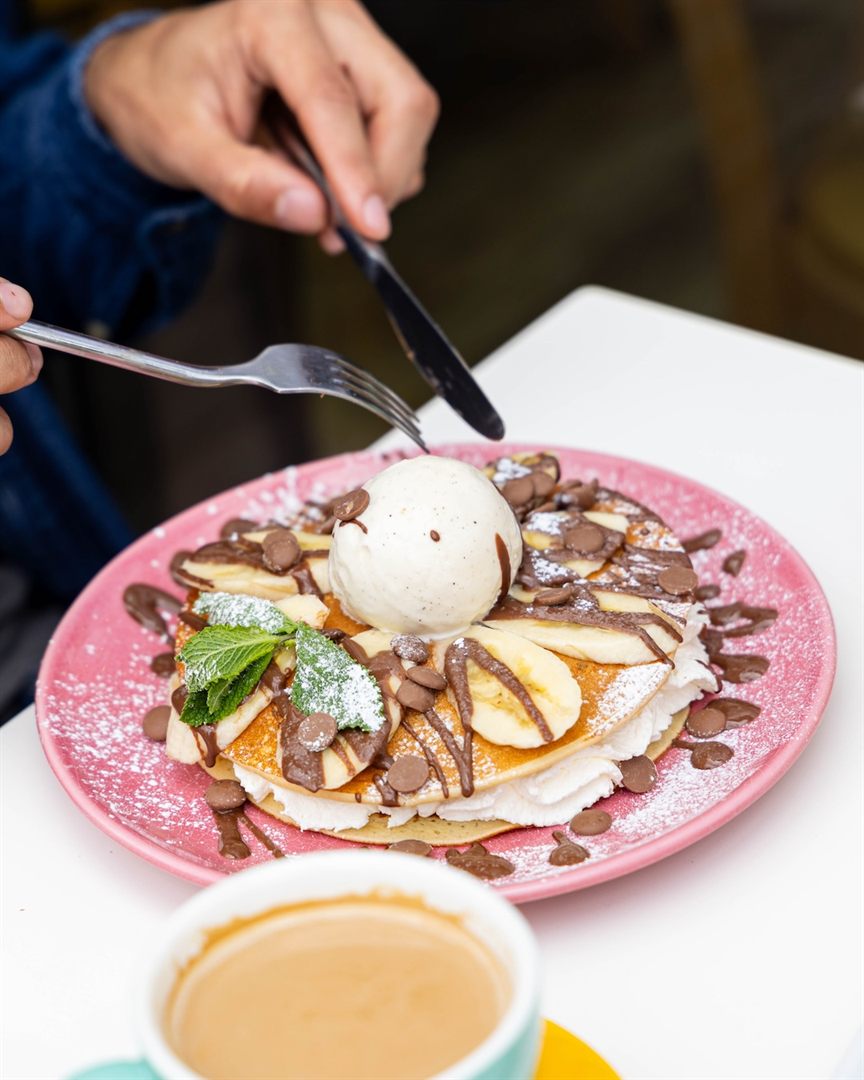 Pancakes chocolat