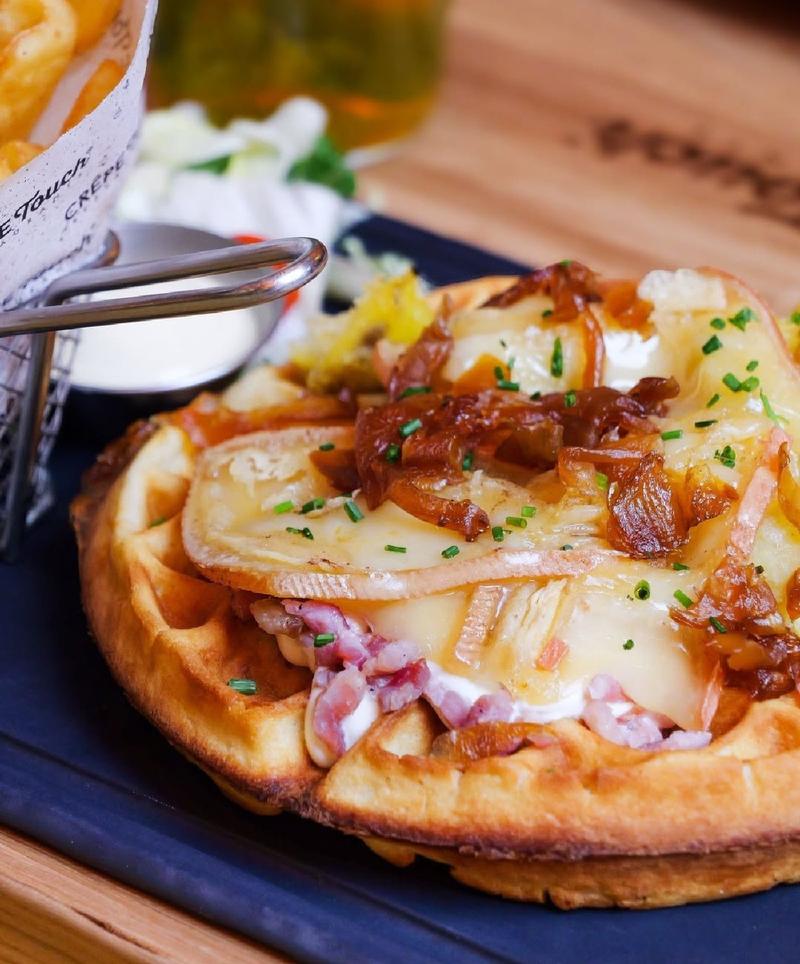 Gaufre raclette